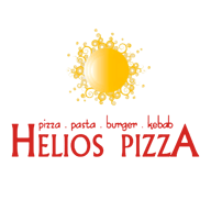 Helios Pizza logo.